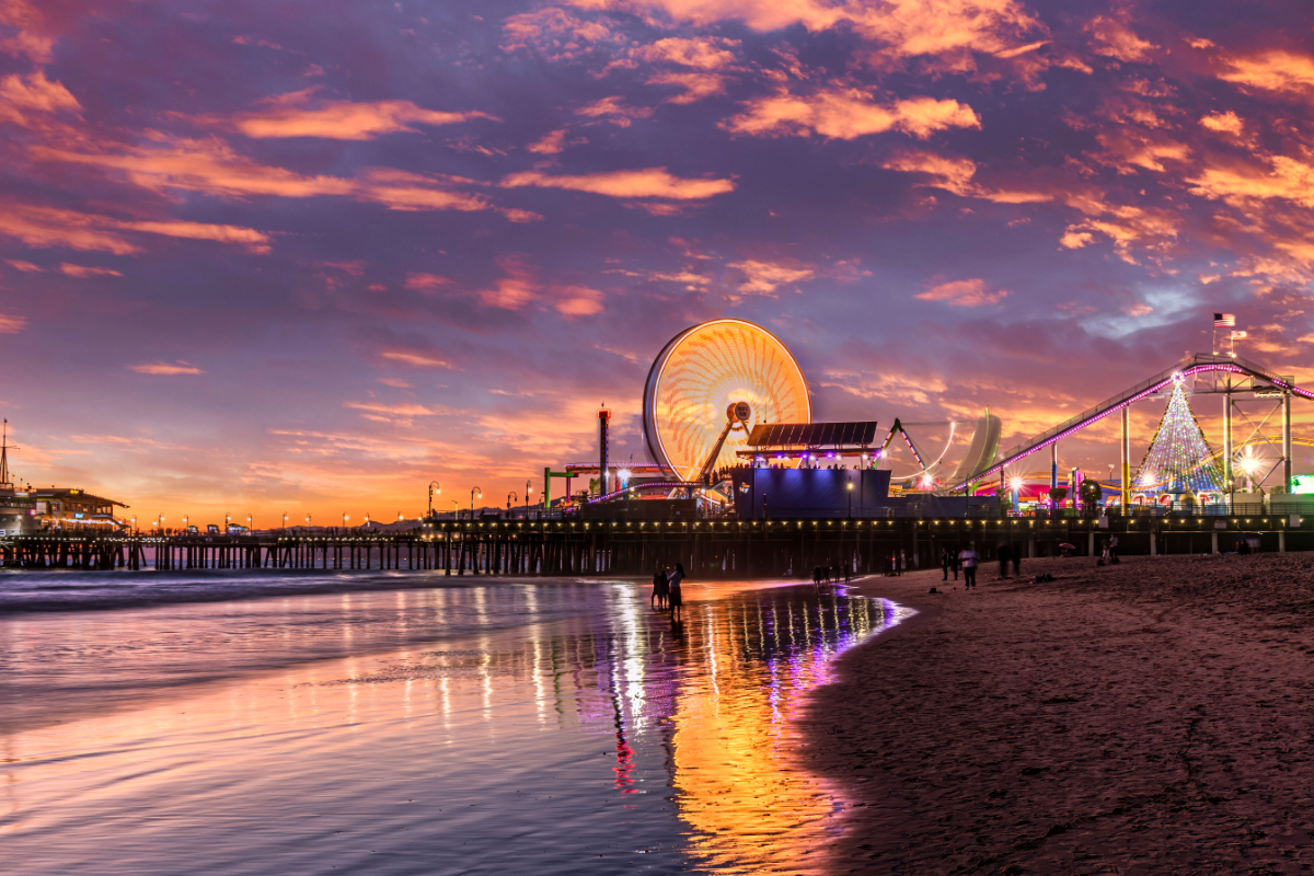 California Santa Monica 1200X800
